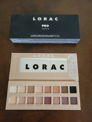 LORAC Pro Palette 3 - 16 Eye Shadows *NIB*