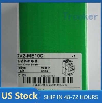 GV2ME10C Telemecanique Circuit Breaker Schneider GV2-ME10C  Module US Free TAX