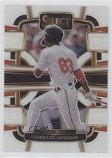 2024 Panini Select Concourse White Prizm 25/99 Enrique Bradfield Jr #27 1bi0