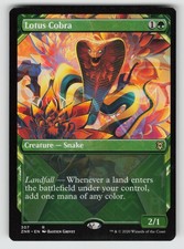 Lotus Cobra (Showcase) *Non-Foil* ZNR 307 NM