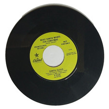 Santa Claus – What Santa Wants For Christmas / Jingle Bells - W. Jacobs - 45 RPM