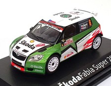Altaya 1/43 Scale AS2000 - Skoda Fabia Super 2000 #6 Monte Carlo Rally 2009