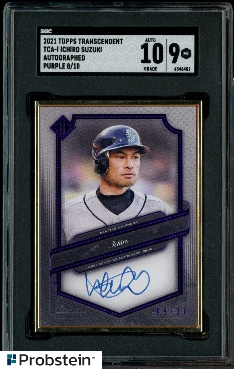 Ichiro Suzuki 10 Graded Baseball Sports Trading Cards