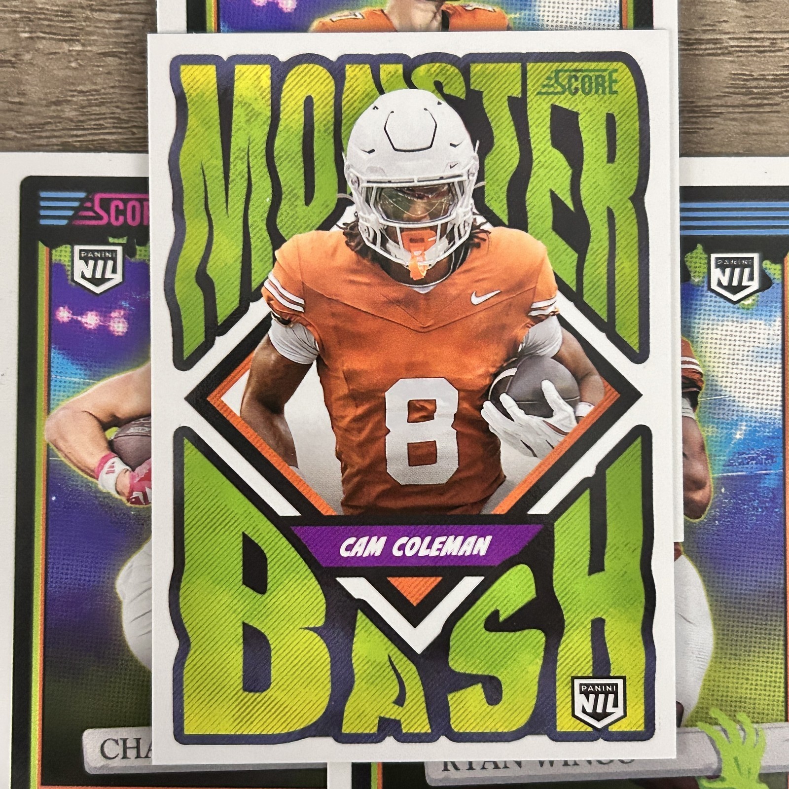 🎃 Cam Coleman MONSTER BASH Ryan Wingo Mestemaker Becker Halloween Score A Treat