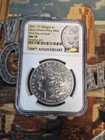 2021 'O' Morgan Silver Dollar New Orleans Privy Mark NGC MS70 Coin