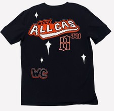 Wedding Cake Wake Bake  Cake Black Graphic Shirt Allgas Mens Size M