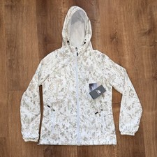 New Balance Womens Wind Jacket Size Small Water Resistant Fully Lined Hoodie