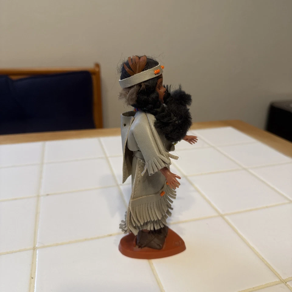 Carlson Dolls- MESCALERO  PRINCESS-Native American Indian Doll- 7.5" Tall  - Image 2 of 4