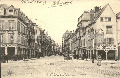 Reims Champagne Ardenne Rue de l'Etape