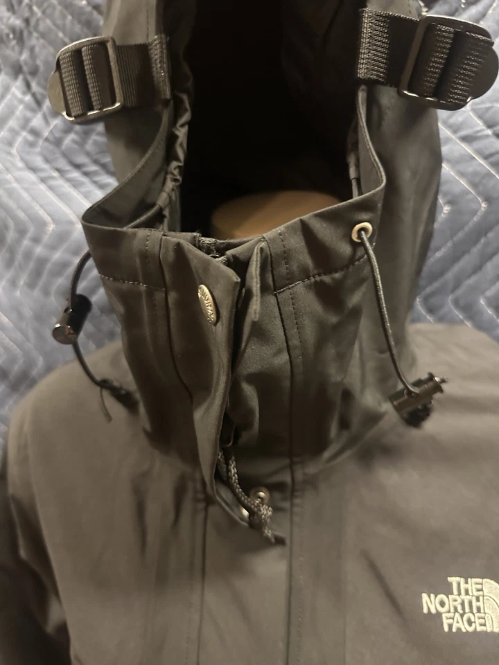 Chaqueta de Montaña The North Face Gore-Tex Doble Cremallera Negra Mujer XL Rara Foto 4 de 4