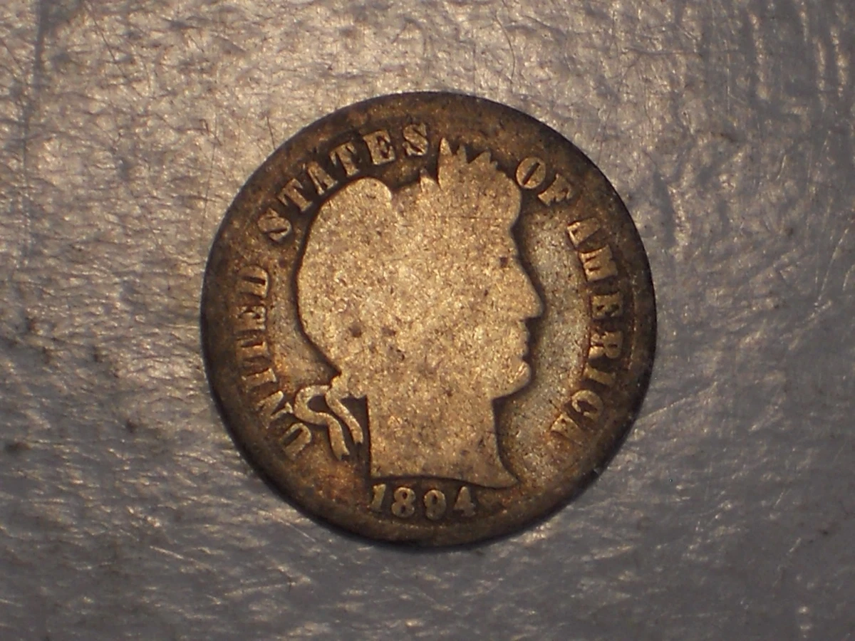 1894 Year Barber US Dimes (1892-1916) for sale | eBay