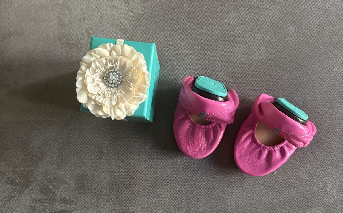 NIB Tieks by Gavrieli Malibu Pink Size 7 Limited Edition Ballet Flats