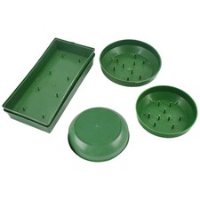 Flower Foam Tray Flower Arrangement Vase Floral Bowl Flower Mud Fixing Plate
