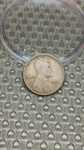 1912 S Lincoln Wheat Cent Penny F Fine                                      D130