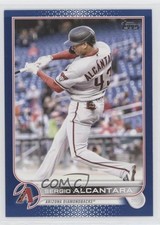 2022 Topps Update Royal Blue Sergio Alcantara #US279 y0i