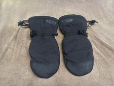 Vintage Youth SARANAC Grampie Mittens Black Size L