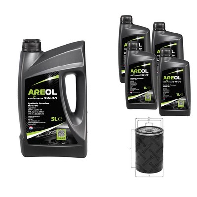 STELLOX Ölfilter AREOL ECO Protect 5W-30 9L für Toyota Land Cruiser 80 J8 4.5