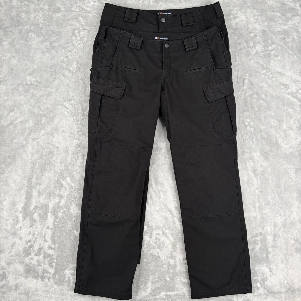 Лот из 2 - 5.11 Tactical серии женщин грузовой брюки черный размер 14 обычный 36 x 30 - Изображение 3 из 4