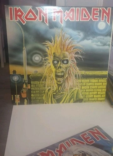 Iron Maiden EMI 1980 Iron Maiden EMC3330 Vinyl Record First Pressing A1 B1