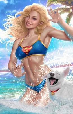 #ad SUPERGIRL #15 ARIEL DIAZ SWIMSUIT VARIANT COVER NM DC COMICS PRE SALE 7 8 2026 $4.95