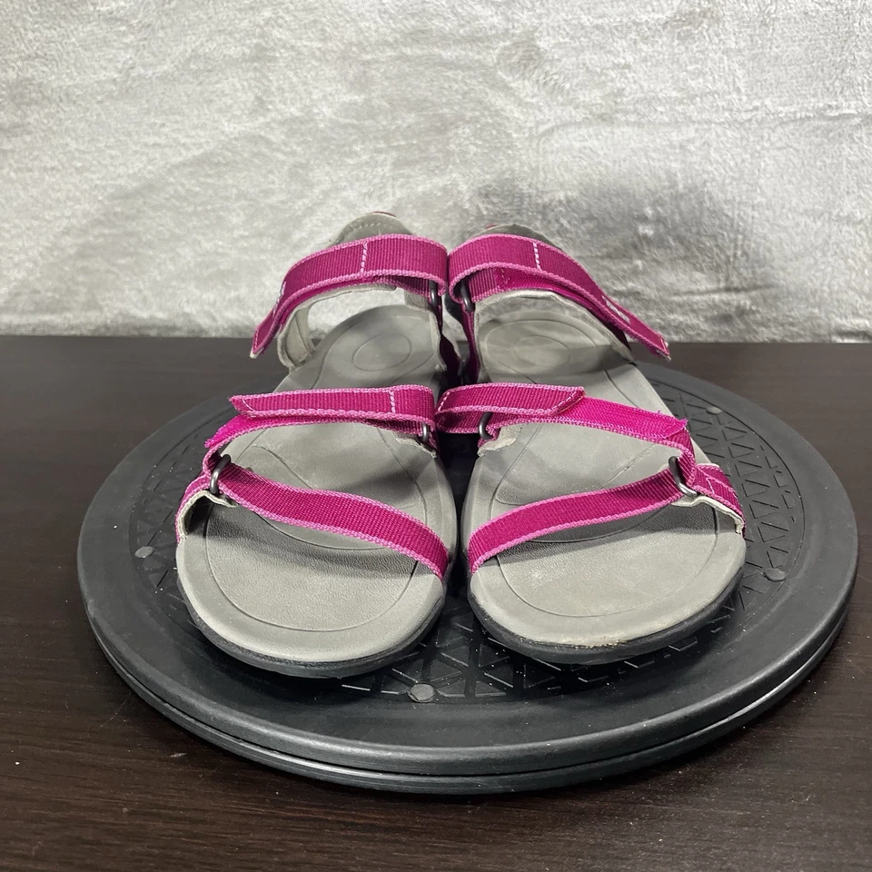 Sandalias de apoyo ajustables con tiras rosa talla 6 Teva Verra Port para mujer Foto 2 de 4