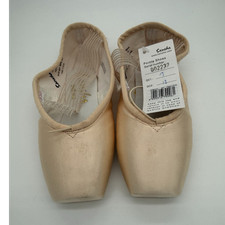 Sansha Women s Soft Toe Deep V Demi-Pointe Ballet Shoes Pink Sz 4 Wide DP801