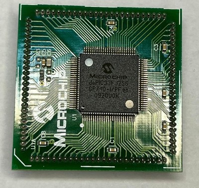 Adapterkarte  PIC33FJ256GP710  für Entwicklungsboard von MICROCHIP