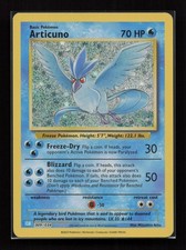 Articuno 009/034 holo TCG Classic Blastoise Pokemon Near Mint