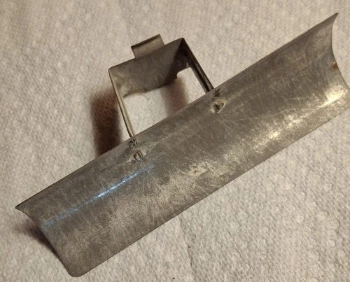 1950s metal plow blade MARX ?