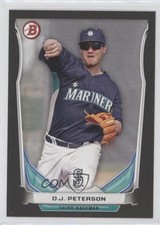 2014 Bowman Draft Top Prospects Asia Exclusive Black DJ Peterson #TP-18 4z4