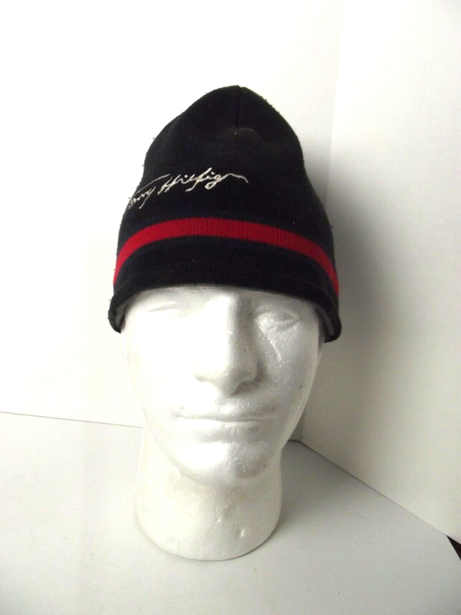Vintage Tommy Jean Beanie Hat Skullcap Signature | eBay