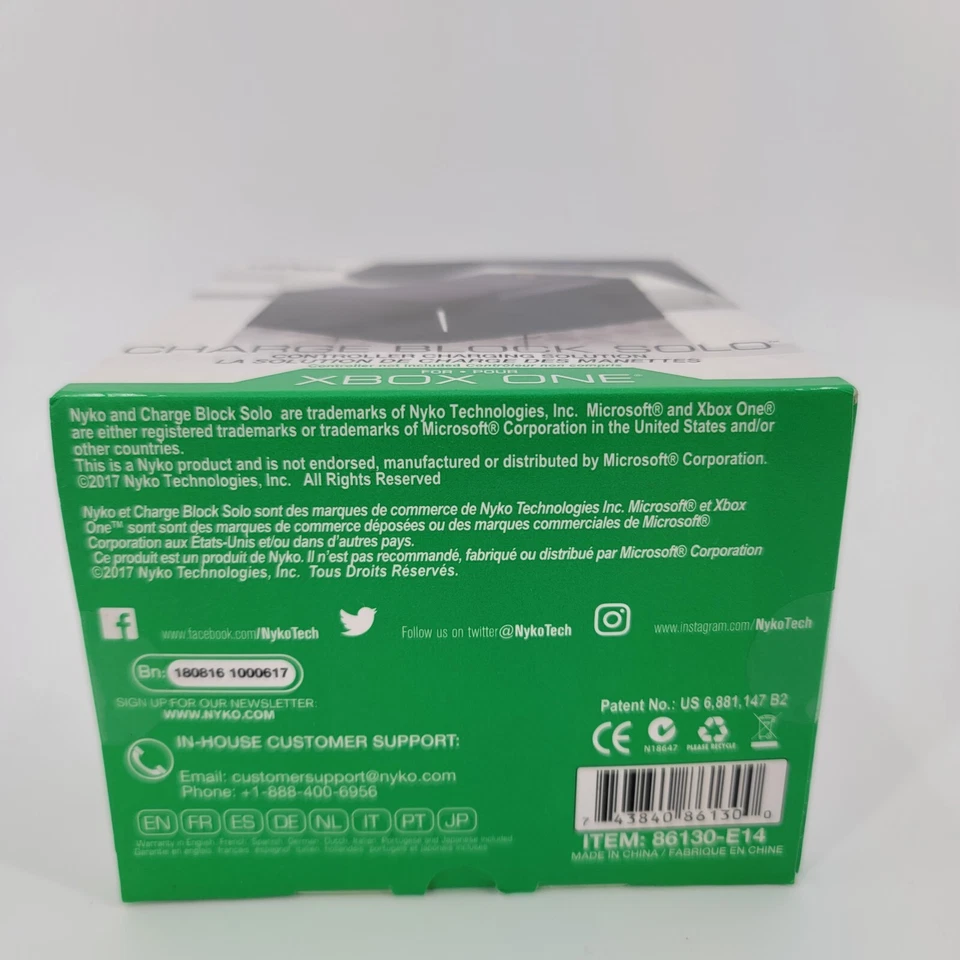 Nyko Charge Block Solo Controller Charging Station W/ Rechargeable Battery XBOX - Image 4 of 4