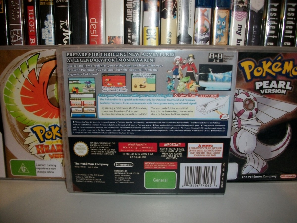 Pal Park Pokemon Soul Silver Pokemon Heartgold On Gba