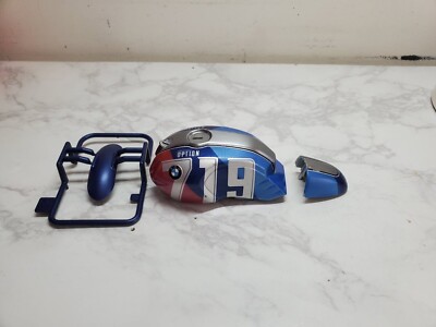 Meng BMW R Nine T 719 option Race Motorcycle 1/9 Scale Model Kit