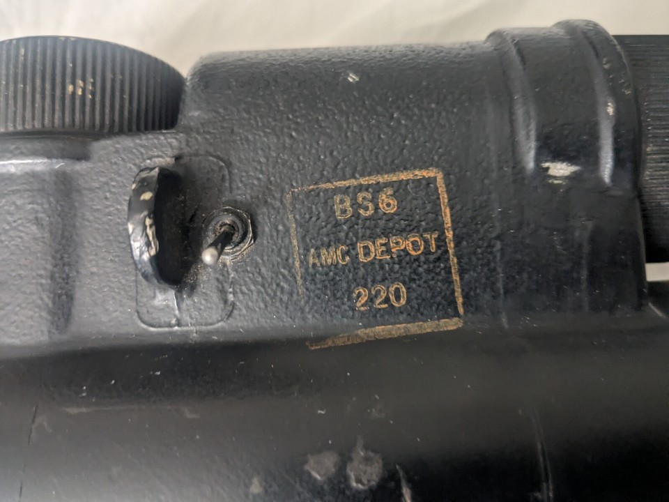 US MILITARY Night Vision Scope, AN/PVS-1 Night Vision Scope W/ MOUNT | eBay