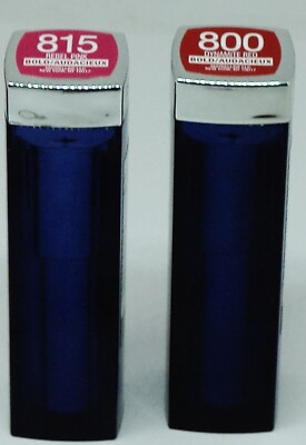 2 Shade Maybelline Color Sensational Lip Stick REBEL PINK 815 & DYNAMITE RED 800