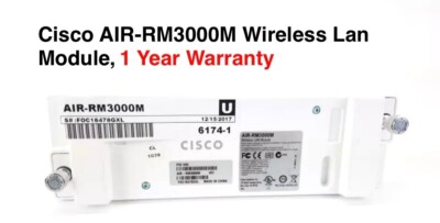 Cisco AIR-RM3000M Wireless Lan Module, 1 Year Warranty