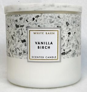 Bath /& Body Works 3-Wick Candle in Vanilla Birch