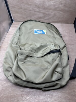 Vintage Outdoor Products Packable Day Pack Backpack Fanny Pack 90 s Y2K