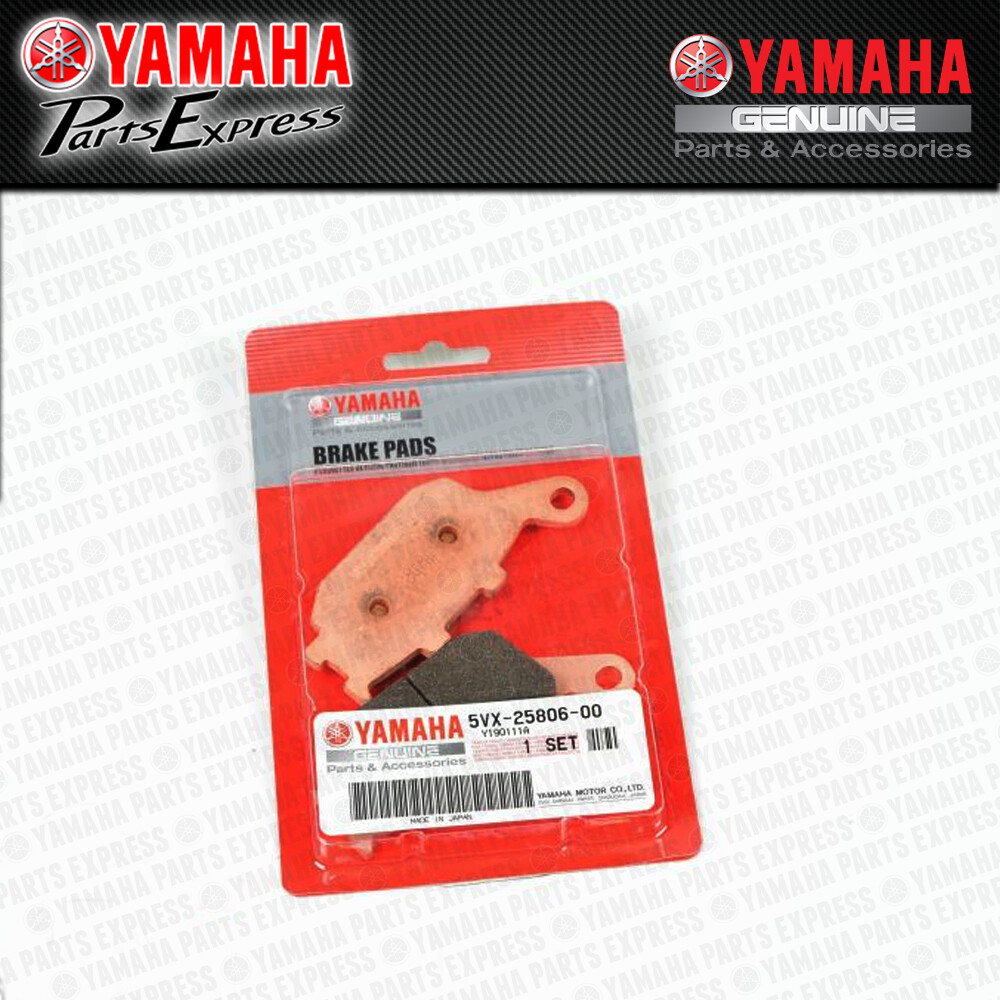 NEW YAMAHA MT07 MT09 MT10 XSR700 XSR900 OEM REAR BRAKE PADS SET