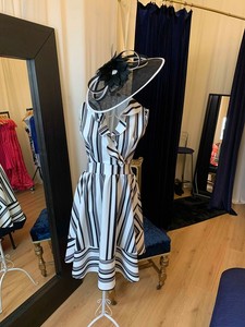 Ladies Dresses Party Skater Dress Wedding Guest Outfit ...