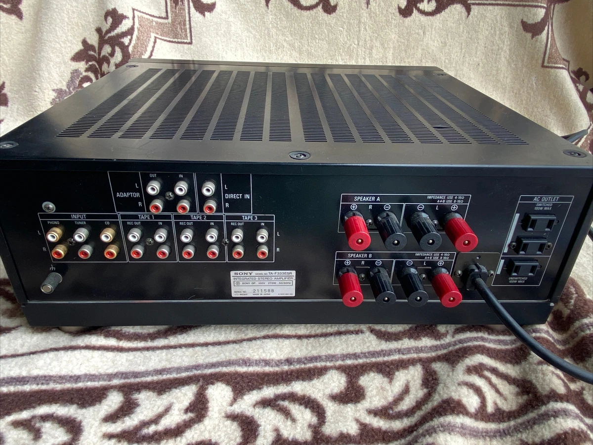 Vintage SONY TA-F333ESR Good Work
