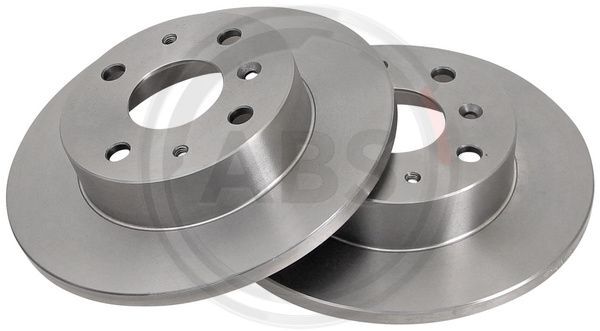 2X A.B.S. 15943 Bremsscheibe Vorne FüR Daihatsu-image