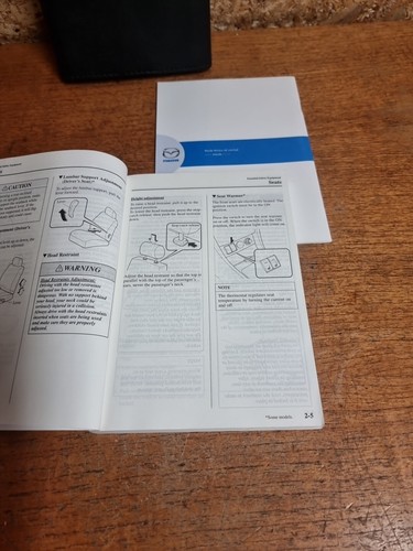 Genuine Mazda 3 Owners Manual Handbook Book Pack & Wallet 2003 To 2009 - Picture 3 of 7