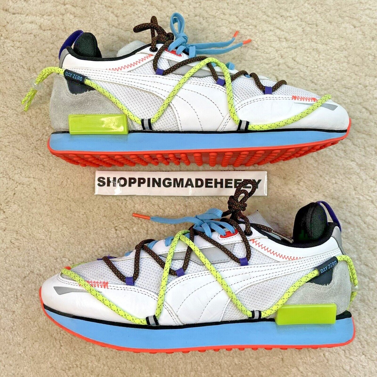 [US 10] PUMA x FUTURE RIDER x CENTRAL SAINT MARTINS Day Zero 2020 Running Shoes Puma - Future Rider Day Zero 372711-01 - Sneakers - White  main image 4