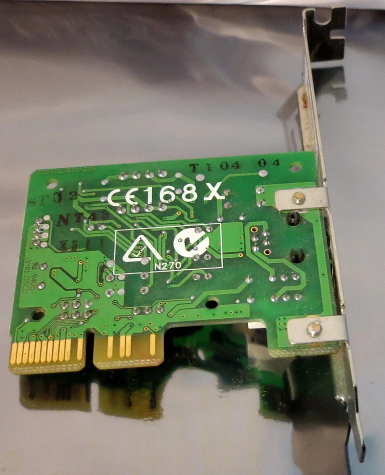 AMR Aztech Fax Modem Card 12WD05, 050-523600-205 - Image 3 of 3