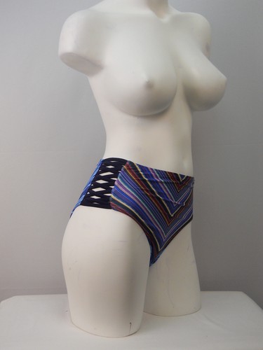 Sexy calzoncillo de natación para damas y mujeres entrecruzado macramé-acento talla 6 - Imagen 12 de 12