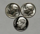 1987 P,D&S Roosevelt Dimes in BU and Proof condition