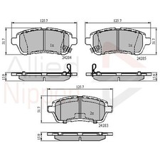 Brake Pads Set For Suzuki Swift MK5 1.2 Hybrid Front 55810-52R50 55810-68L00