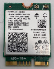 Wireless WiFi Card For Acer Aspire 3 A315-58 N20C5 Bluetooth Combo Board